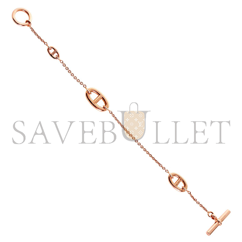 HERMÈS FARANDOLE ROSE GOLD BRACELET